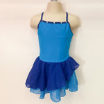Reagan Leotard Aqua Wave