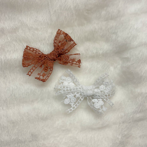 Lacy Boho Bows