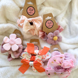 Flower child hair ties