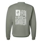 Dance Dad Flag Crewneck Sweatshirt