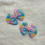 Flower Power Bows - Pastel
