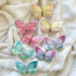 Butterfly hair clips