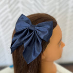 Satin hair bows