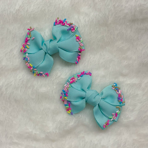 Minty Sundae Bows