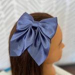 Satin hair bows