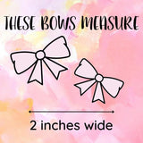 Pink Hearts & Stars Mouse Shaker Clips