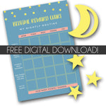 Bedtime Reward Chart Printable